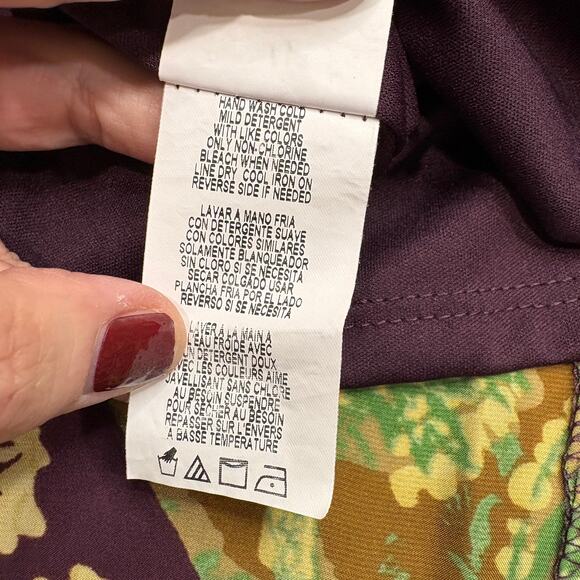 Tiana B Size 12 Vintage Dress Cocktail Special Occasion Forest Fairy Indie Boho - Picture 8 of 16